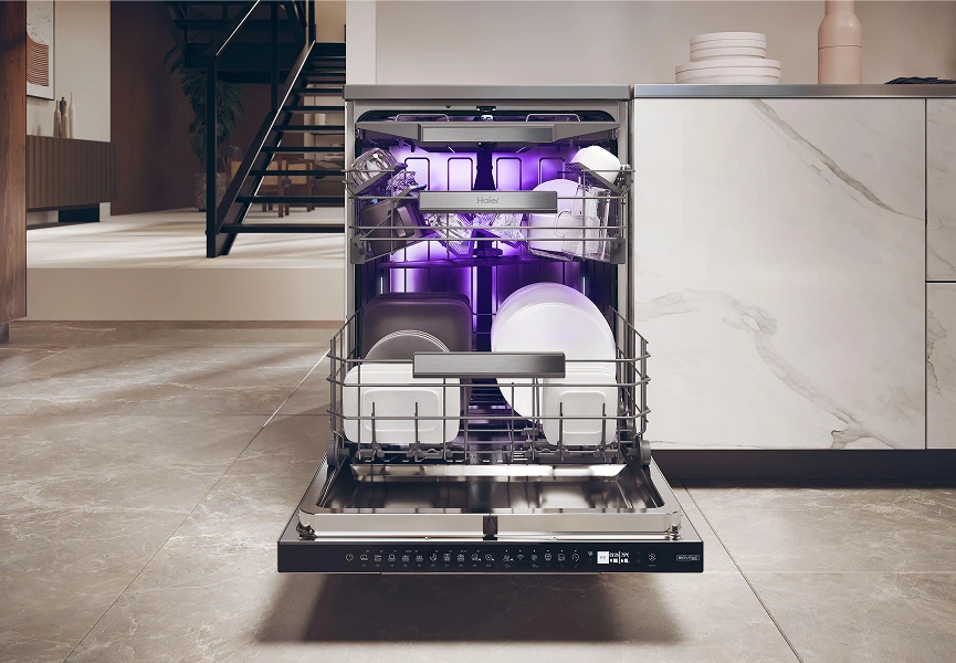 Zmywarka Haier I-Pro Shine z technologią BIOVITAE®
